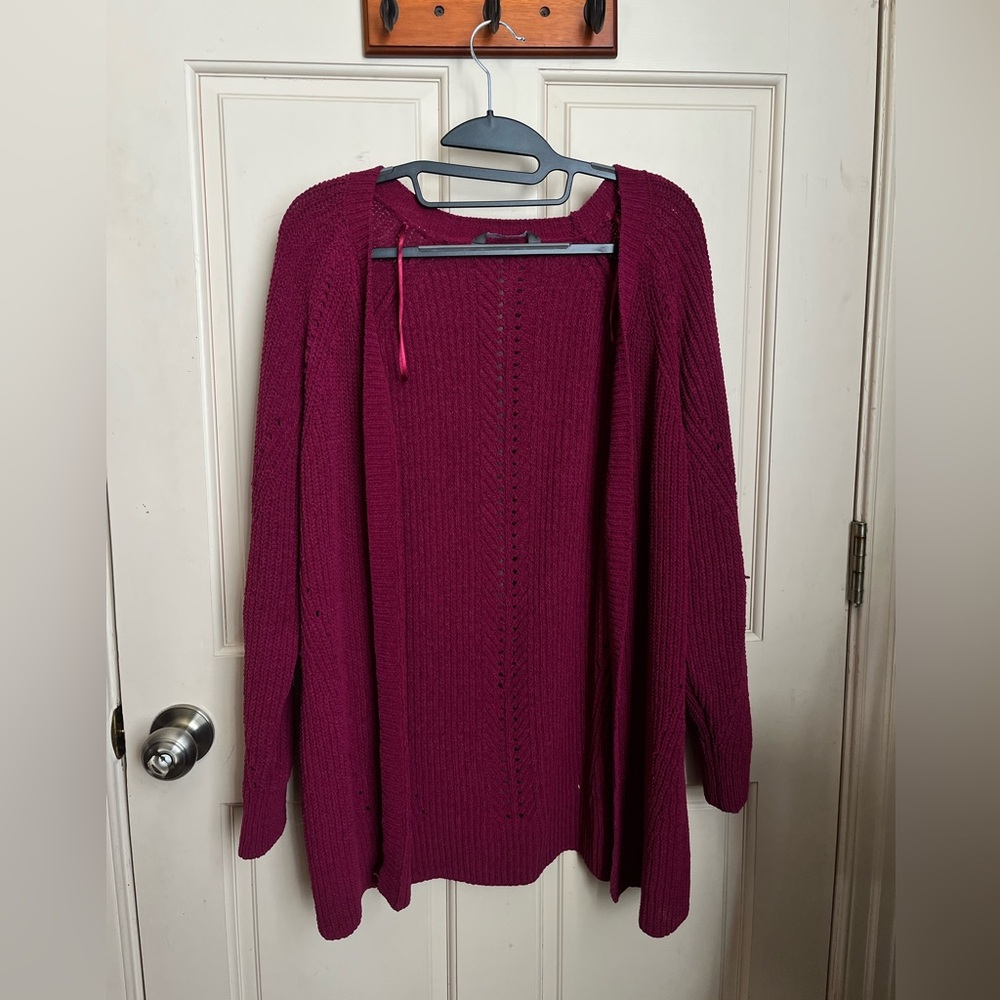 Women's Burgundy Sweater